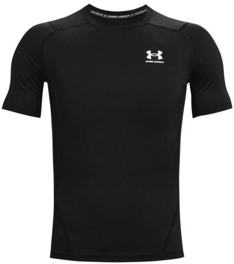 Camiseta deportiva de hombre Under Armour HG Armour Comp SS-BLK