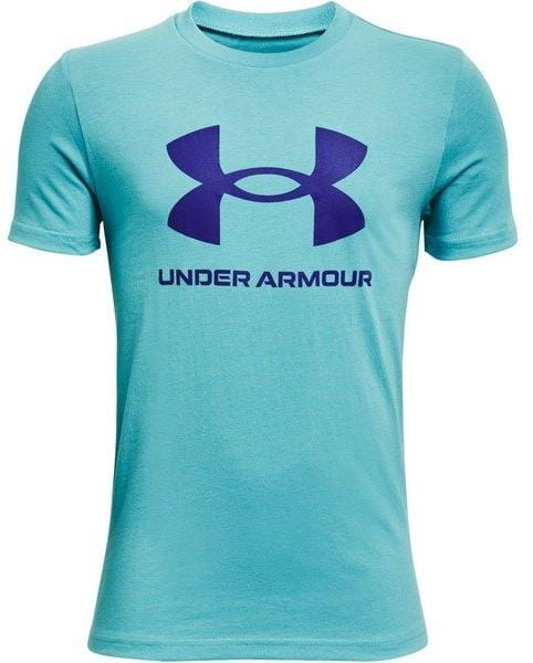 Tričká Under Armour Sportstyle Logo SS-BLU