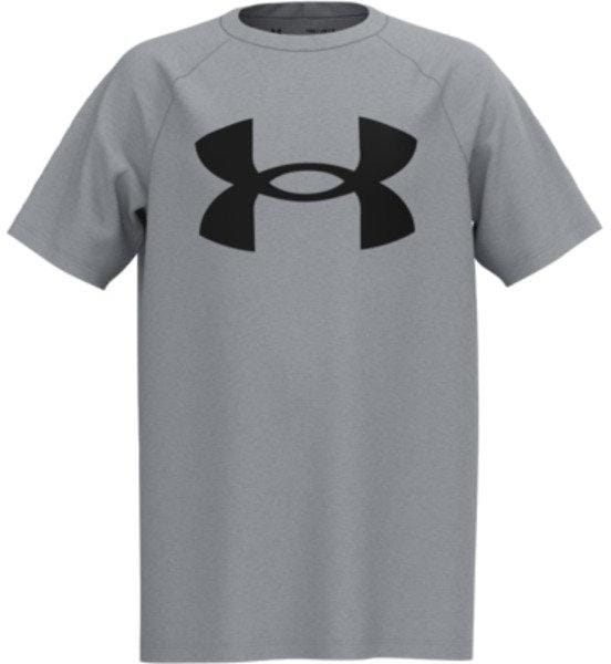 Kinder-Sport-Shirt Under Armour Tech Big Logo SS-GRY