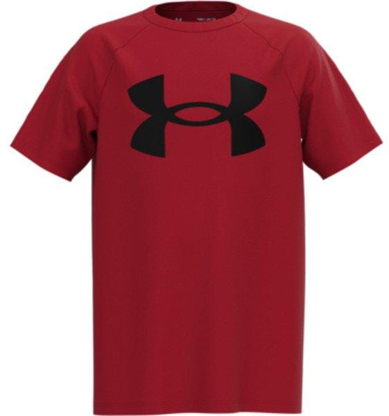 Detské športové tričko Under Armour Tech Big Logo SS-RED