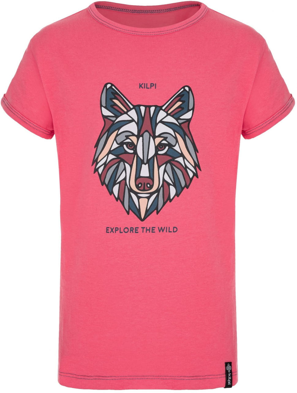 Baumwoll-T-Shirt für Mädchen Kilpi Avio Růžová