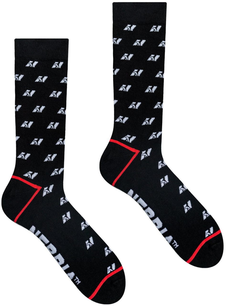 Sport zokni Nebbia N-pattern Knee-High Socks