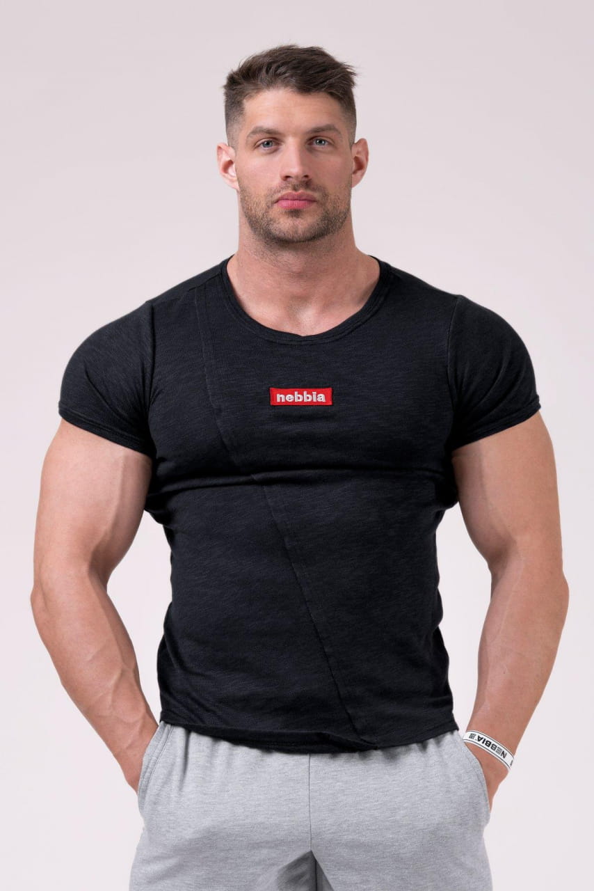 Pánské tričko Nebbia Red Label Muscle Back T-shirt