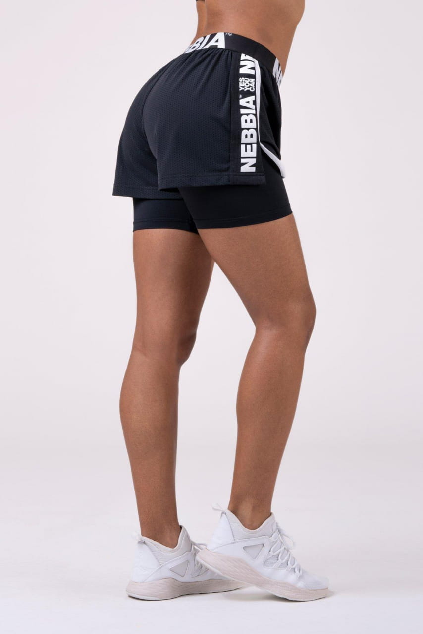 Rövidnadrágok Nebbia Fast&Fit Double Layer Shorts