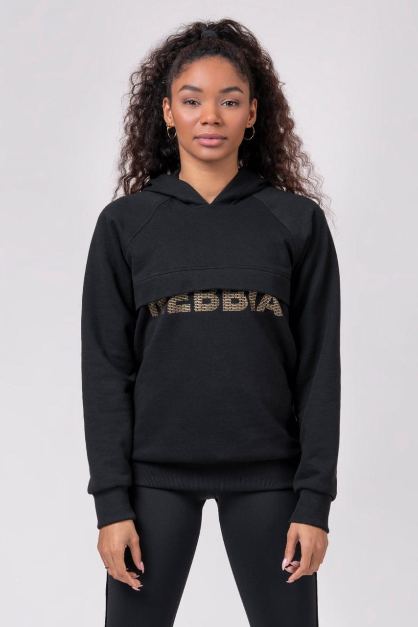Sweatshirt für Frauen Nebbia “INTENSE FOCUS” Long Hoodie