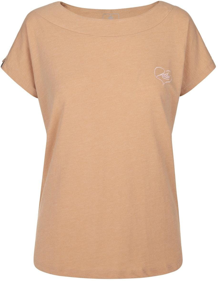 Baumwoll-T-Shirt für Frauen Kilpi Nellim Světle Růžová
