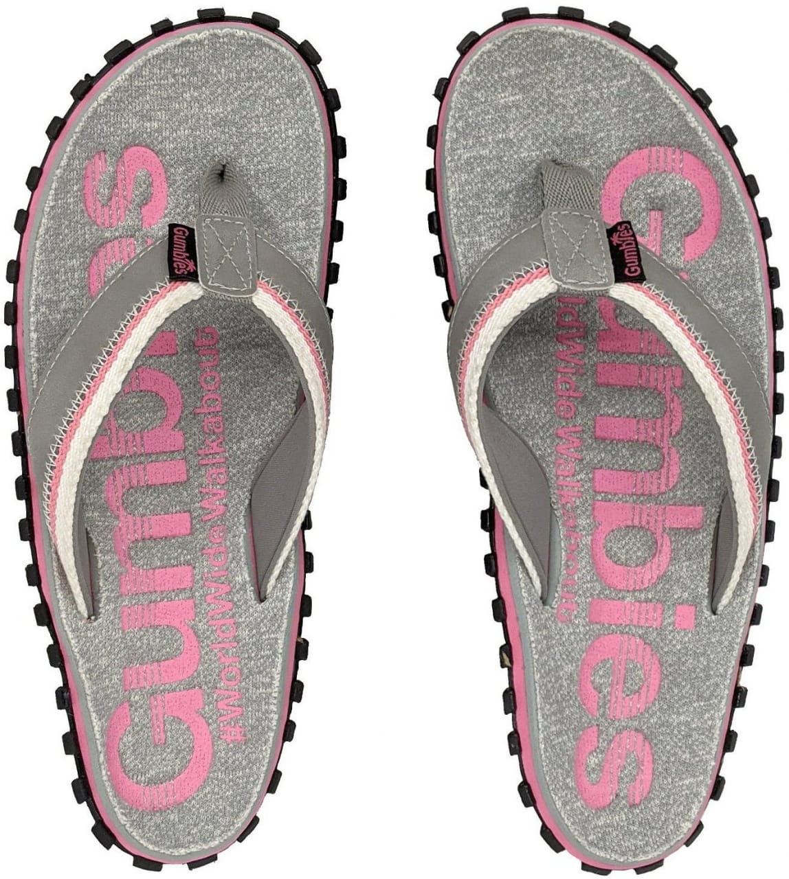 Sandalen und Pantoffeln Gumbies Cairns Pink