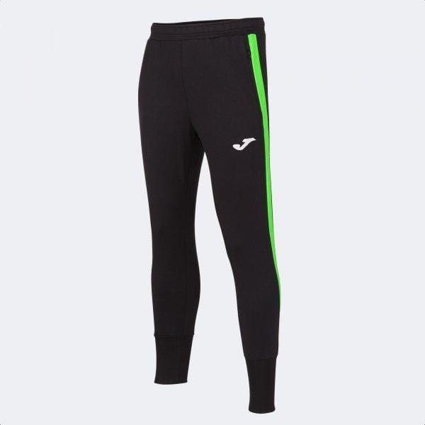  Pantaloni pentru bărbați Joma Advance Long Pants Black Fluor Green