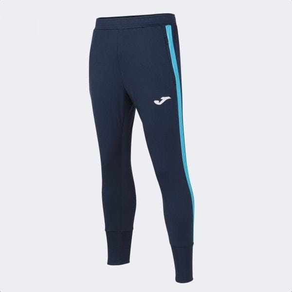  Pantaloni pentru bărbați Joma Advance Long Pants Navy Fluor Turquoise
