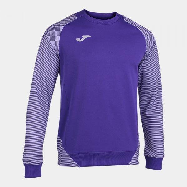 Mikiny Joma Essential II Sweatshirt Purple-White