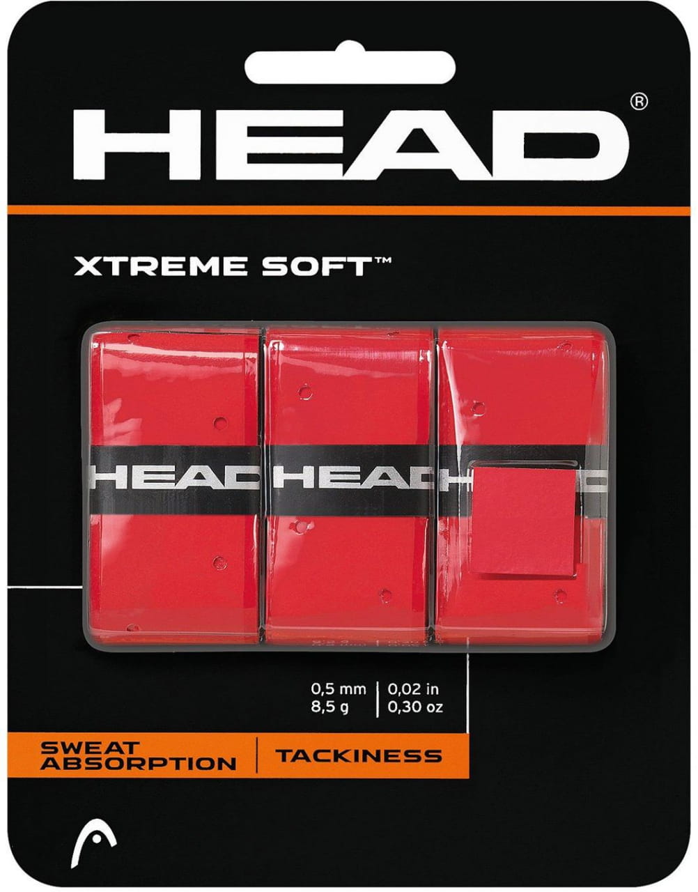Tenisz csomagolópapír Head XtremeSoft Grip 3 pcs Pack