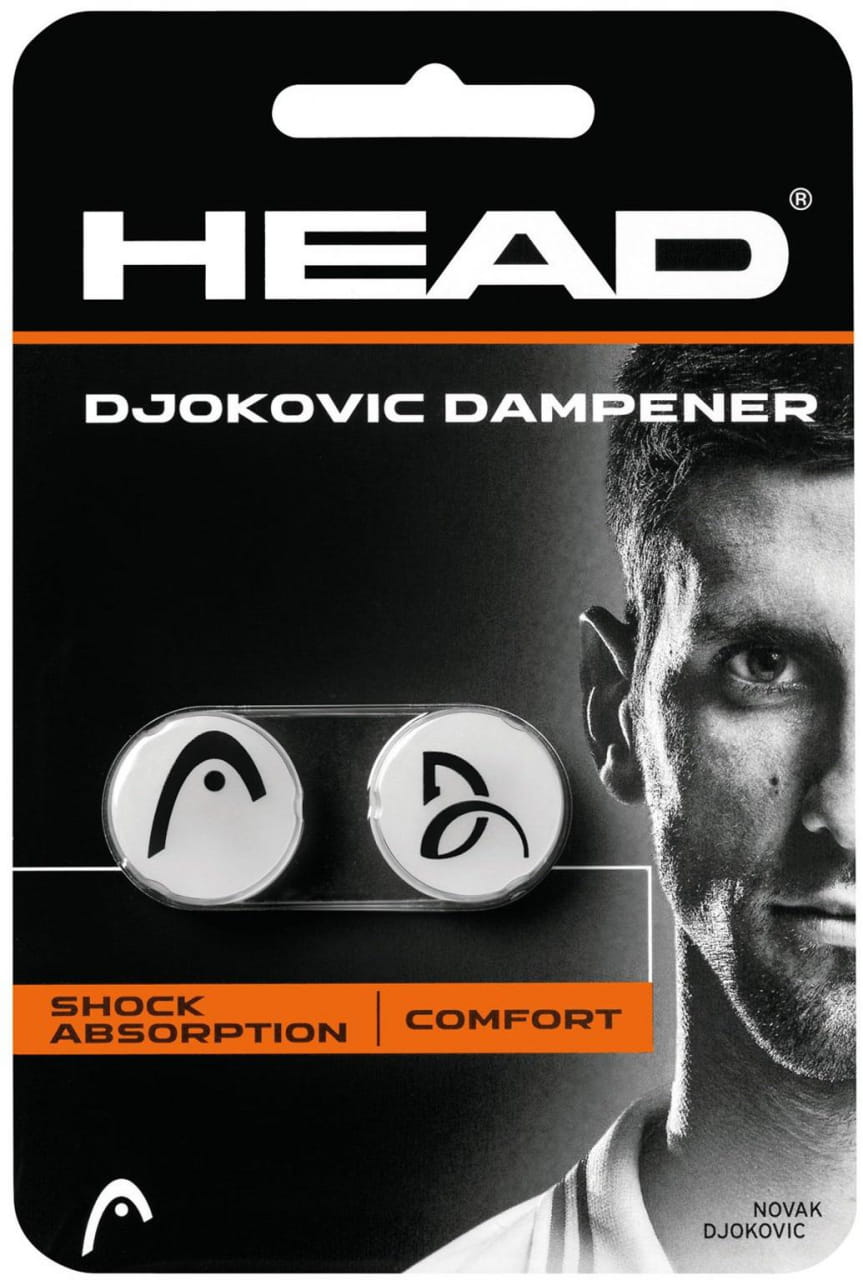 Dämpfer für Saitenzupfen Head Djokovic Dampener 2 pcs Pack