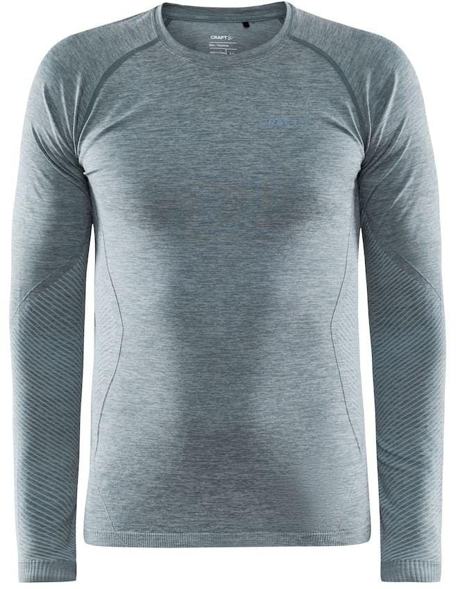 Koszulki Craft Triko CORE Dry Active Comfort LS bílo-šedá