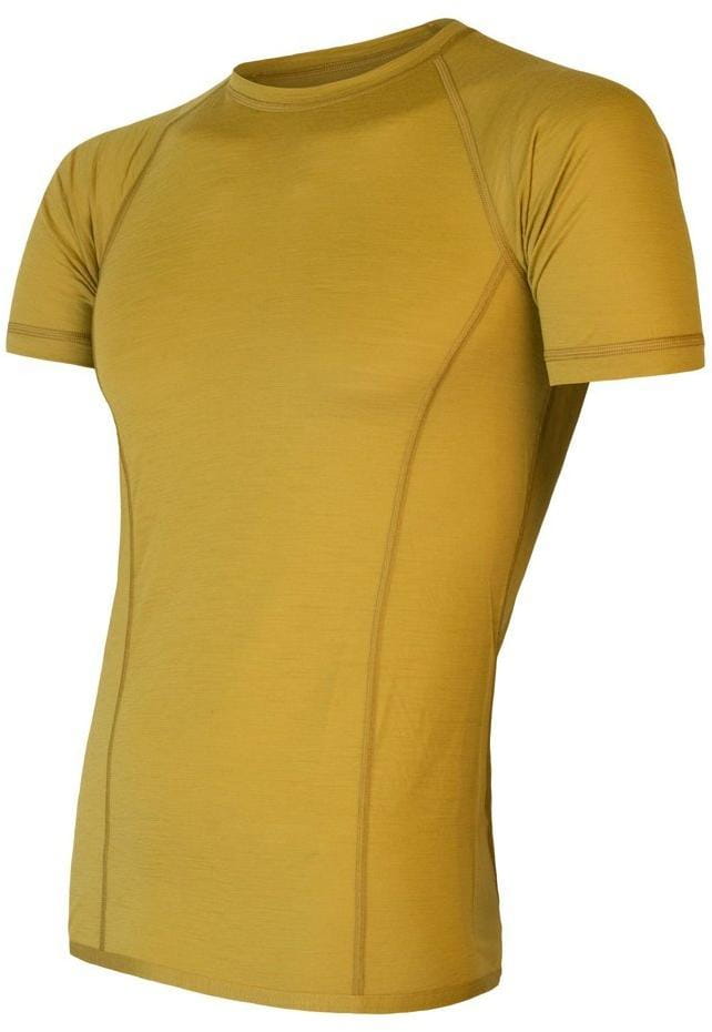 Pánske tričko Merino Sensor Merino Air pánské triko kr.rukáv mustard