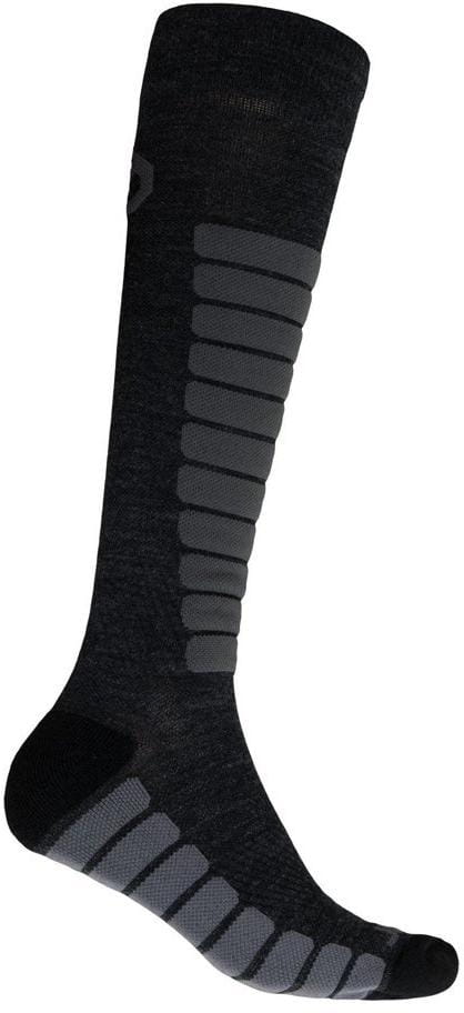  Unisexové Merino ponožky Sensor Ponožky Zero Merino černá/šedá