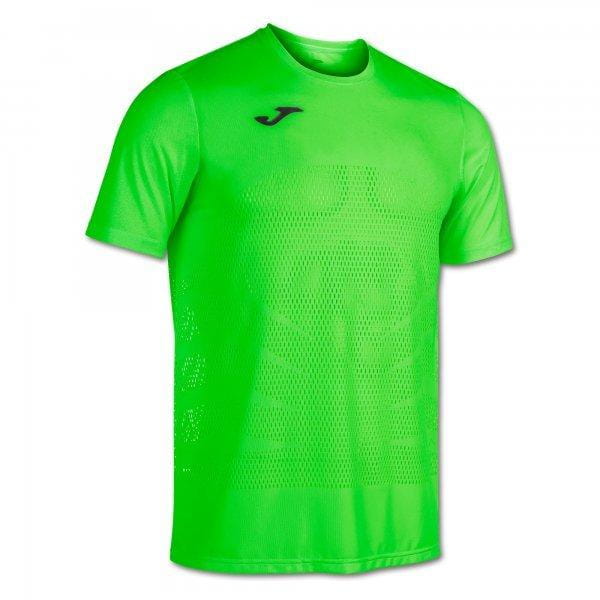 Herenhemd Joma Marathon Short Sleeve T-Shirt Fluor Green
