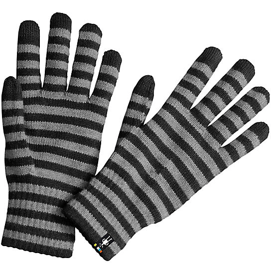 Unisex kesztyű Smartwool Striped Liner Glove