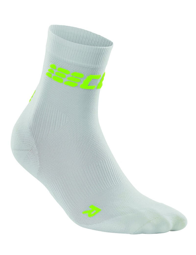 Ponožky CEP Krátké ponožky ultralight dámské II bílá / zelená
