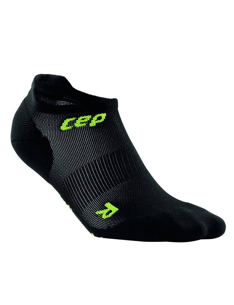 Ponožky CEP Nízké ponožky ultralight dámské černá / zelená II
