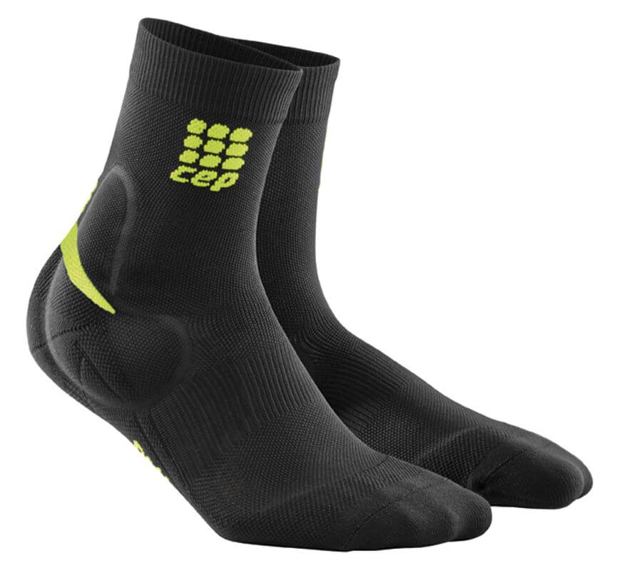 Ponožky CEP Ponožky s podporou kotníku dámské černá / zelená