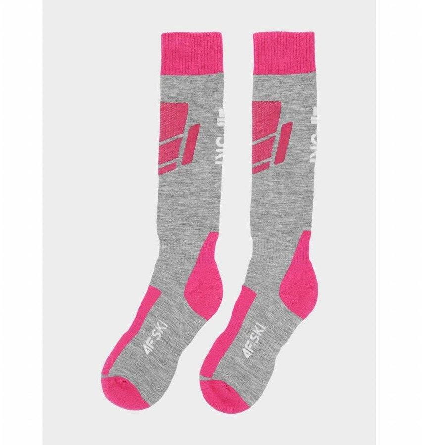 Lányok sí zokni 4F Girl's Ski Socks JSODN001