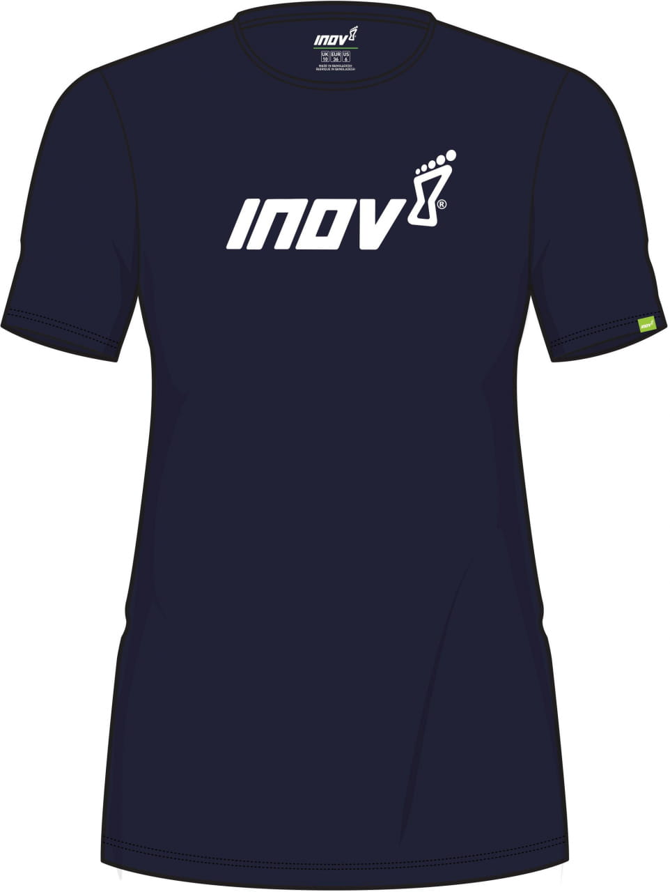 Kurzarm-T-Shirt für Frauen Inov-8  COTTON TEE "" W blue modrá