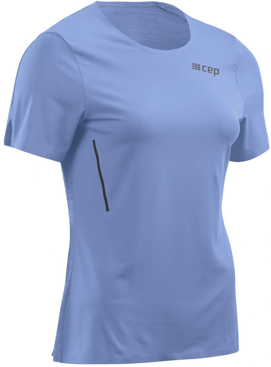 Női futópóló CEP Run Shirt Short Sleeve
