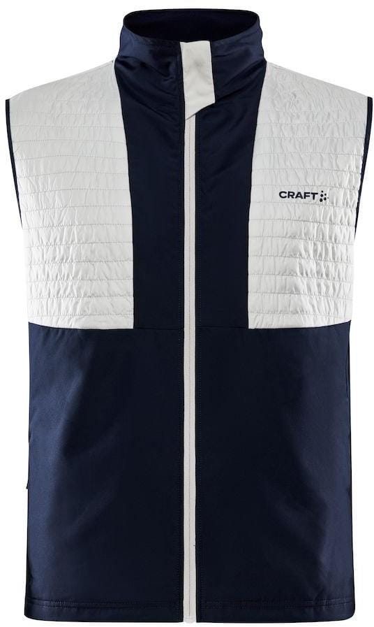 Pánska prešívaná vesta Craft Vesta ADV Storm Insulate Nordic tmavě modrá