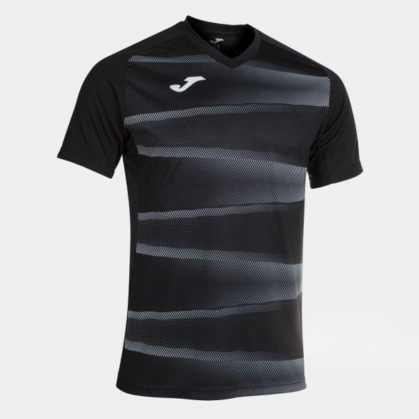 Hemd für Jungen Joma Grafity II Short Sleeve T-Shirt Black