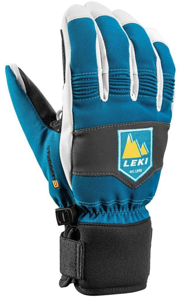 Rękawice do narciarstwa zjazdowego Leki Patrol 3D Junior