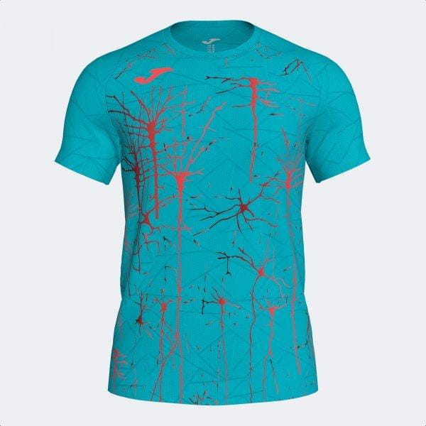  Pánské triko Joma Elite Ix Short Sleeve T-Shirt Turquoise