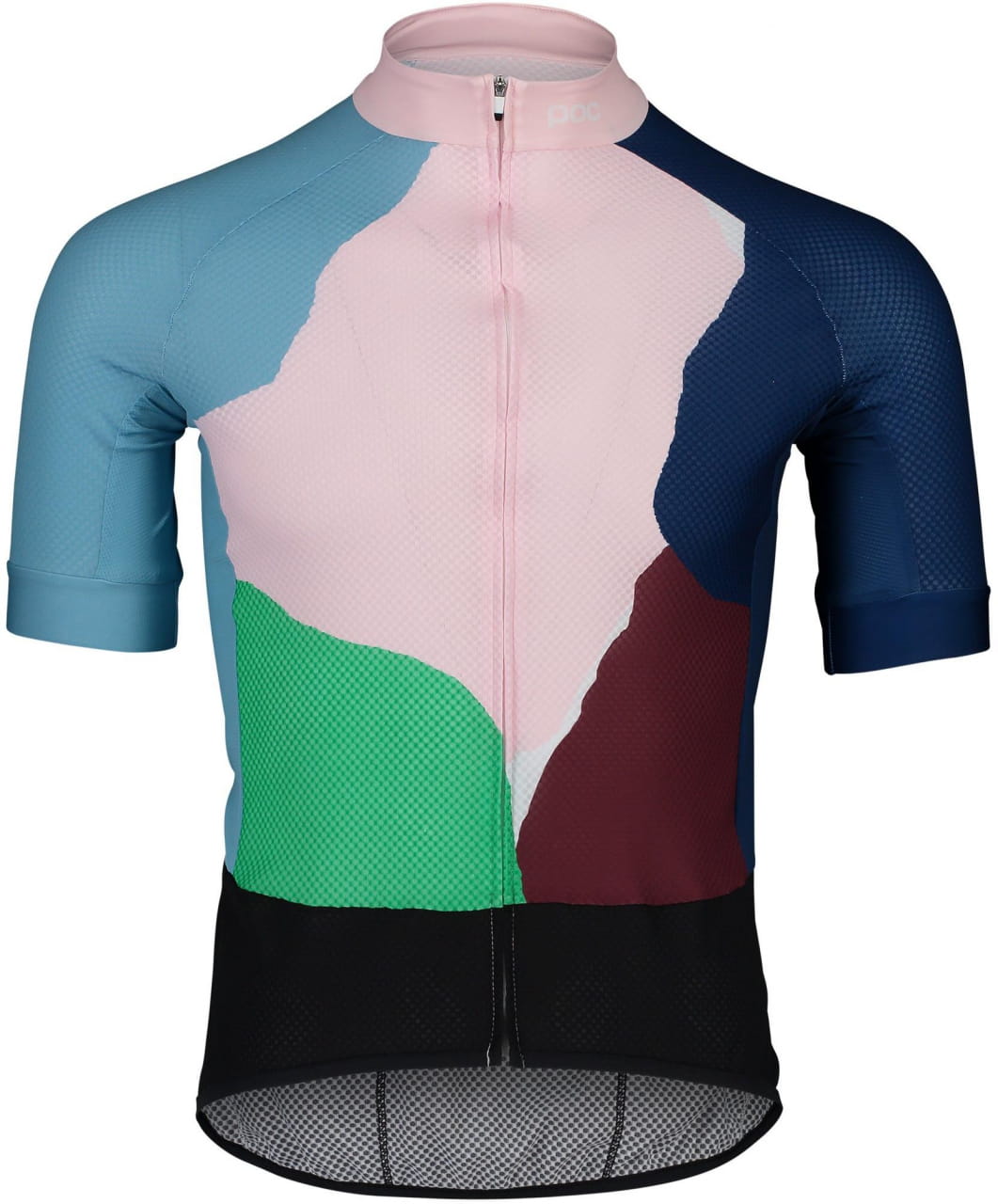 Tricou pentru bărbați POC Essential Road Print Jersey Color Splashes