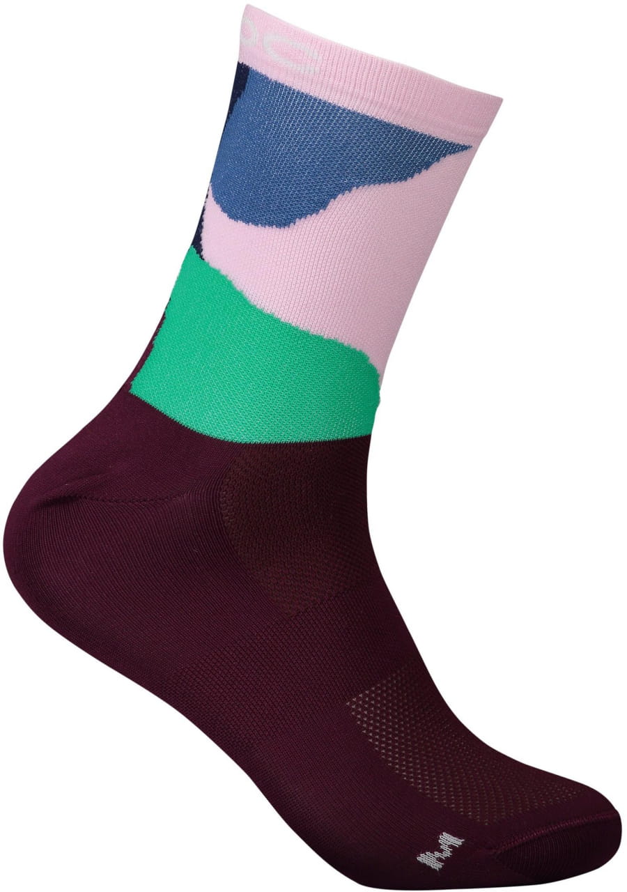 Sokken POC Essential Print Sock Color Splashes