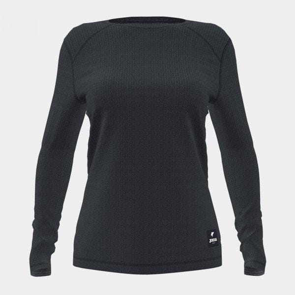 Dámske športové tričko Joma Explorer Long Sleeve T-Shirt Black