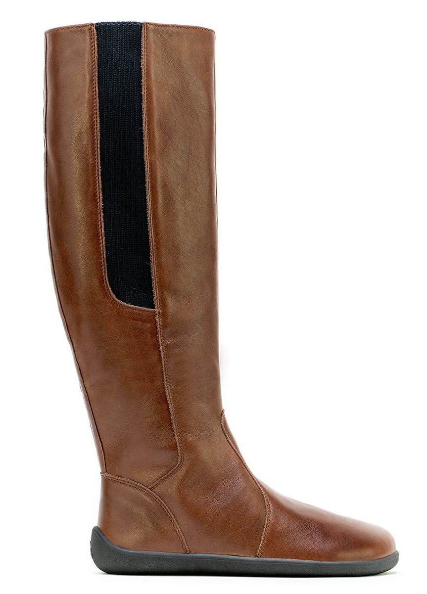 Pantofi de iarnă pentru femei cu picioarele goale Be Lenka Sierra, Dark Brown