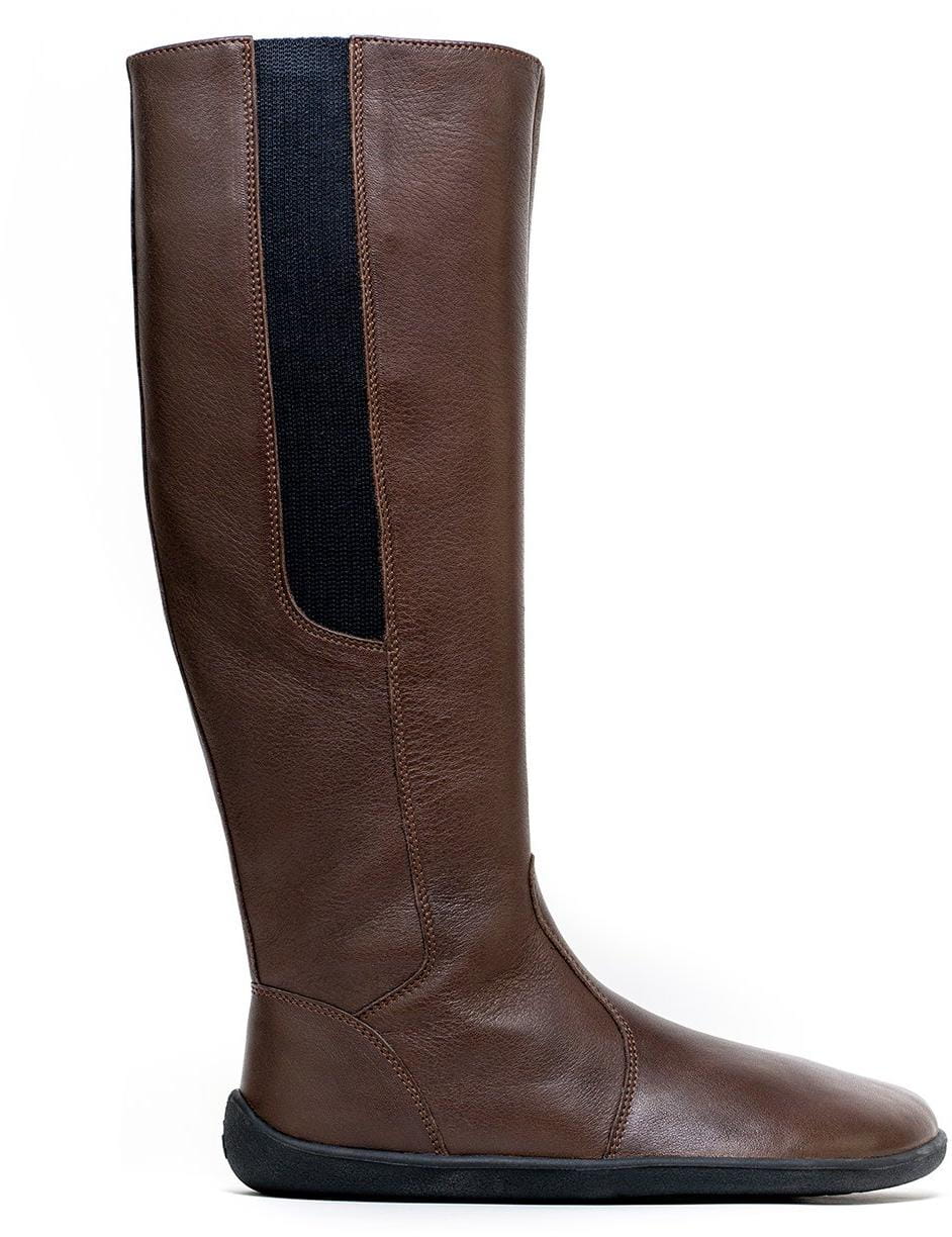 Pantofi de iarnă pentru femei cu picioarele goale Be Lenka Sierra, Dark Chocolate