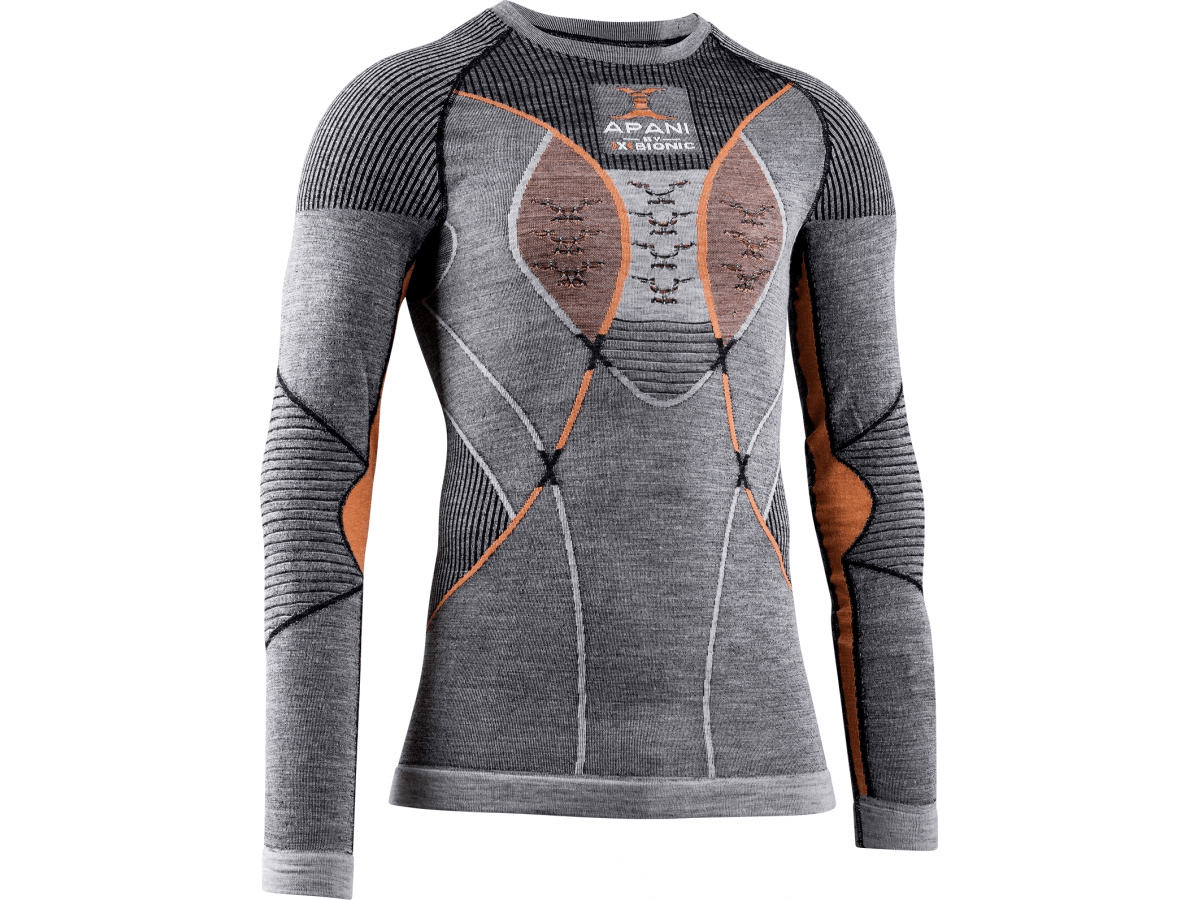 Cămașă sport pentru bărbați X-Bionic Apani 4.0 Merino Shirt Lg Sl Men