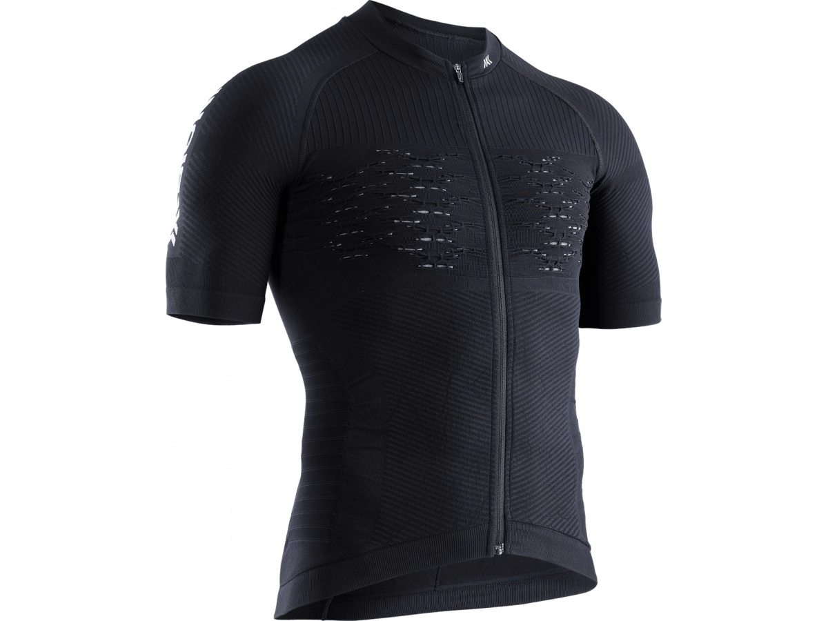 Moška kolesarska majica X-Bionic Effektor 4.0 Cycling Zip Shirt Sh Sl Men