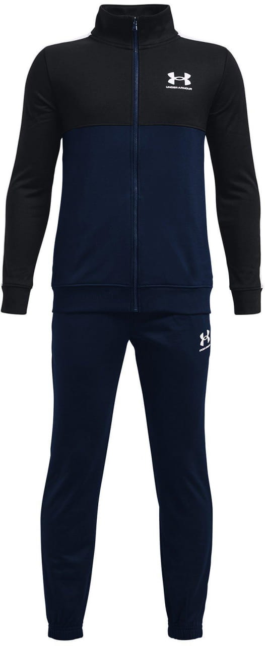 Kit sportivo per bambini Under Armour CB Knit Track Suit-NVY