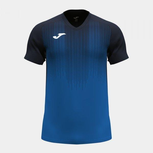 T-shirt pour homme Joma Tiger IV Short Sleeve T-Shirt Royal Black