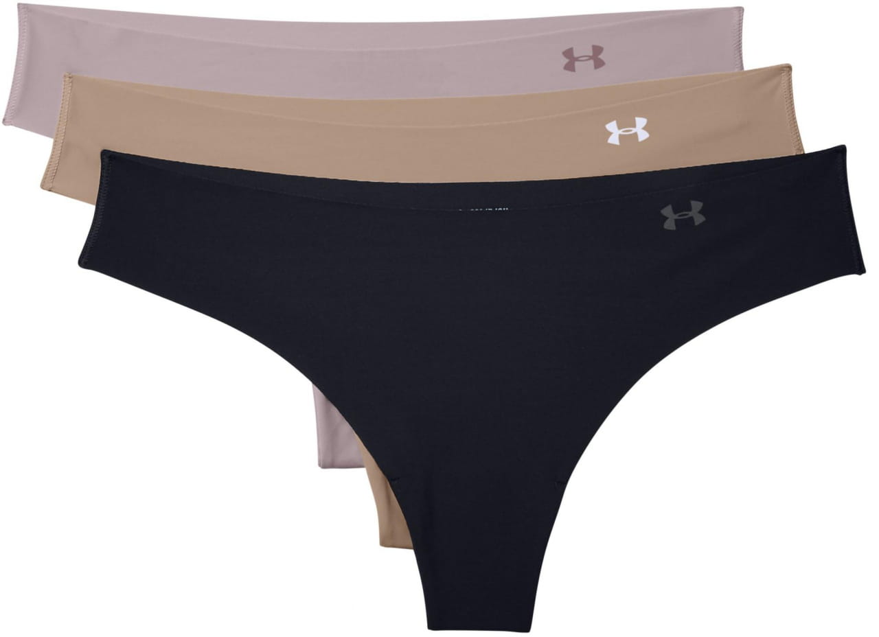 String pour femmes Under Armour PS Thong 3Pack -BLK