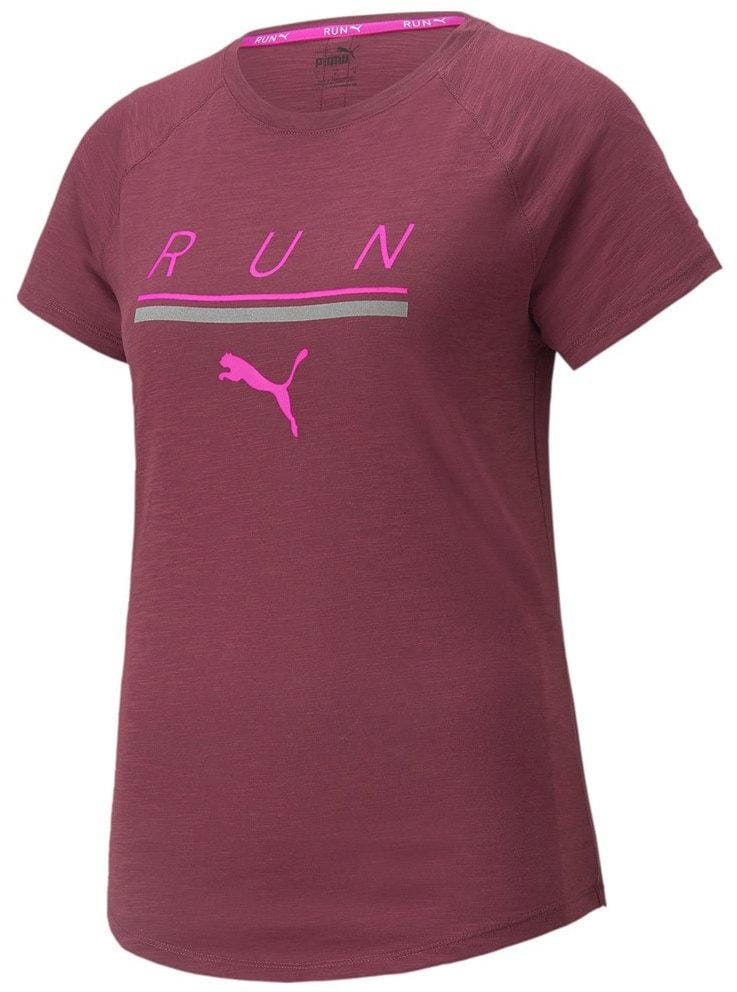 Női sportpóló Puma Run 5K Logo SS Tee W