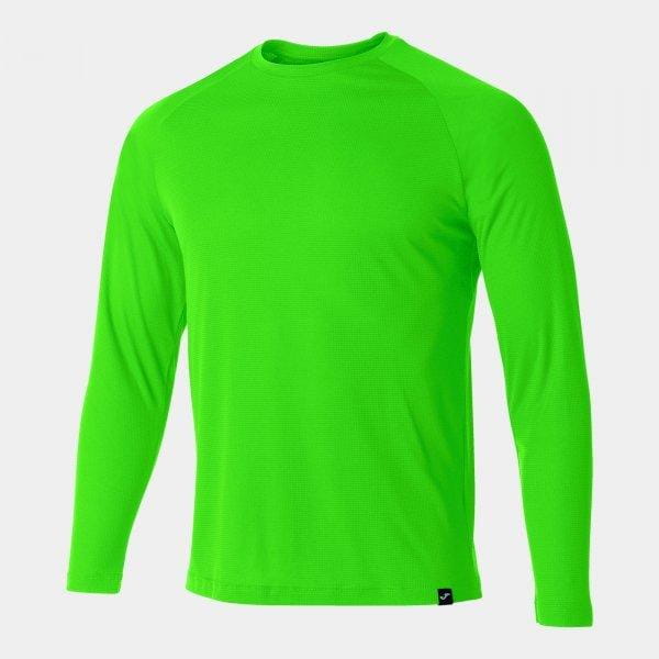 Férfi póló Joma R-Combi Long Sleeve T-Shirt Fluor Green