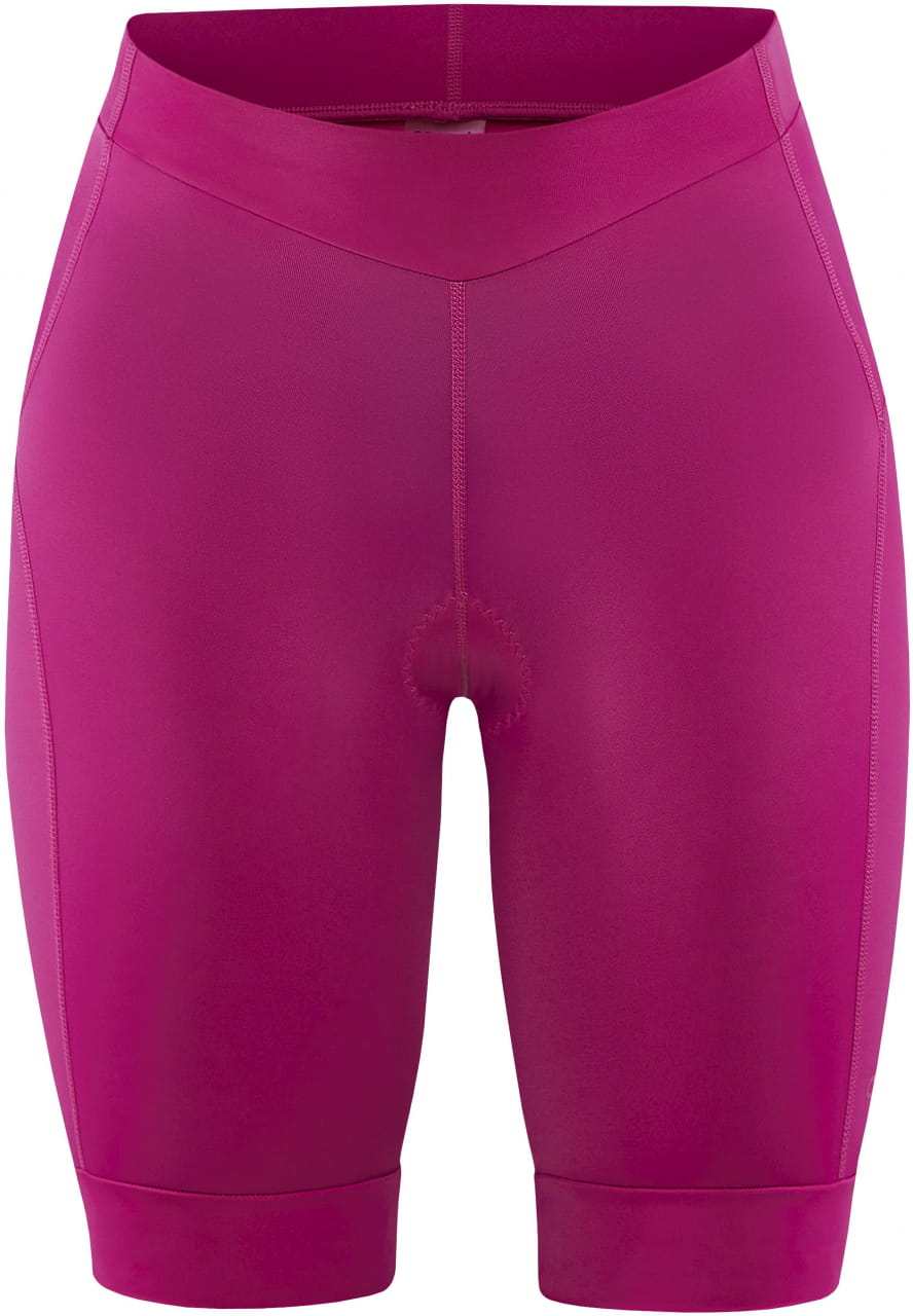 Ženske kratke kolesarske hlače Craft W Cyklokalhoty CORE Endur fialová