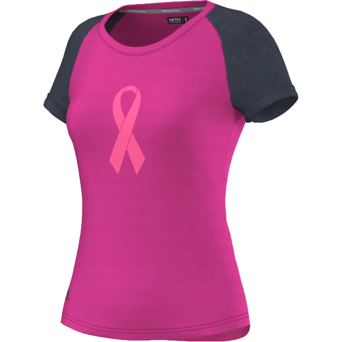 Dámské běžecké tričko adidas Aktiv Pink Ribbon Tee