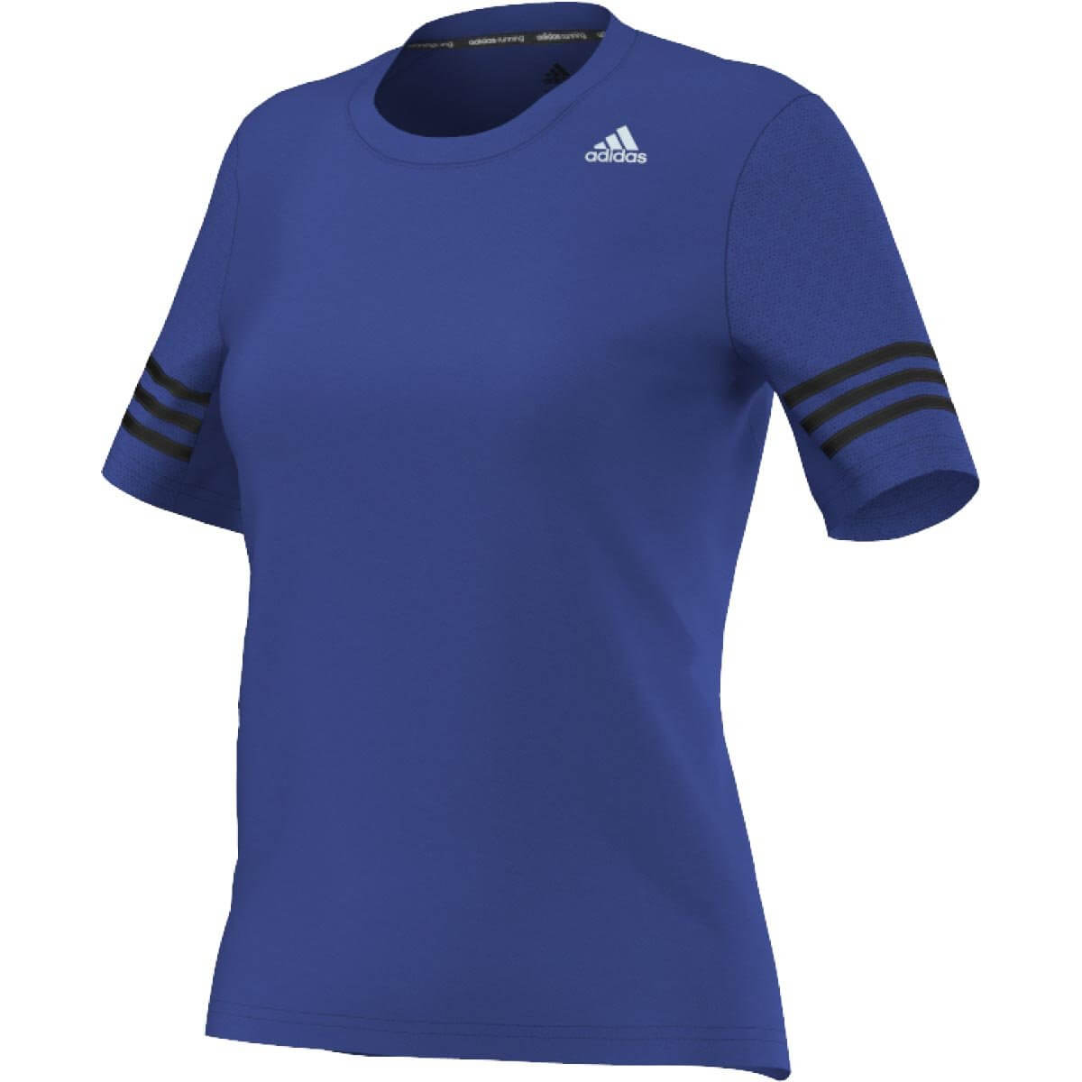 Dámské běžecké tričko adidas Response Varsity Short Sleeve Tee W