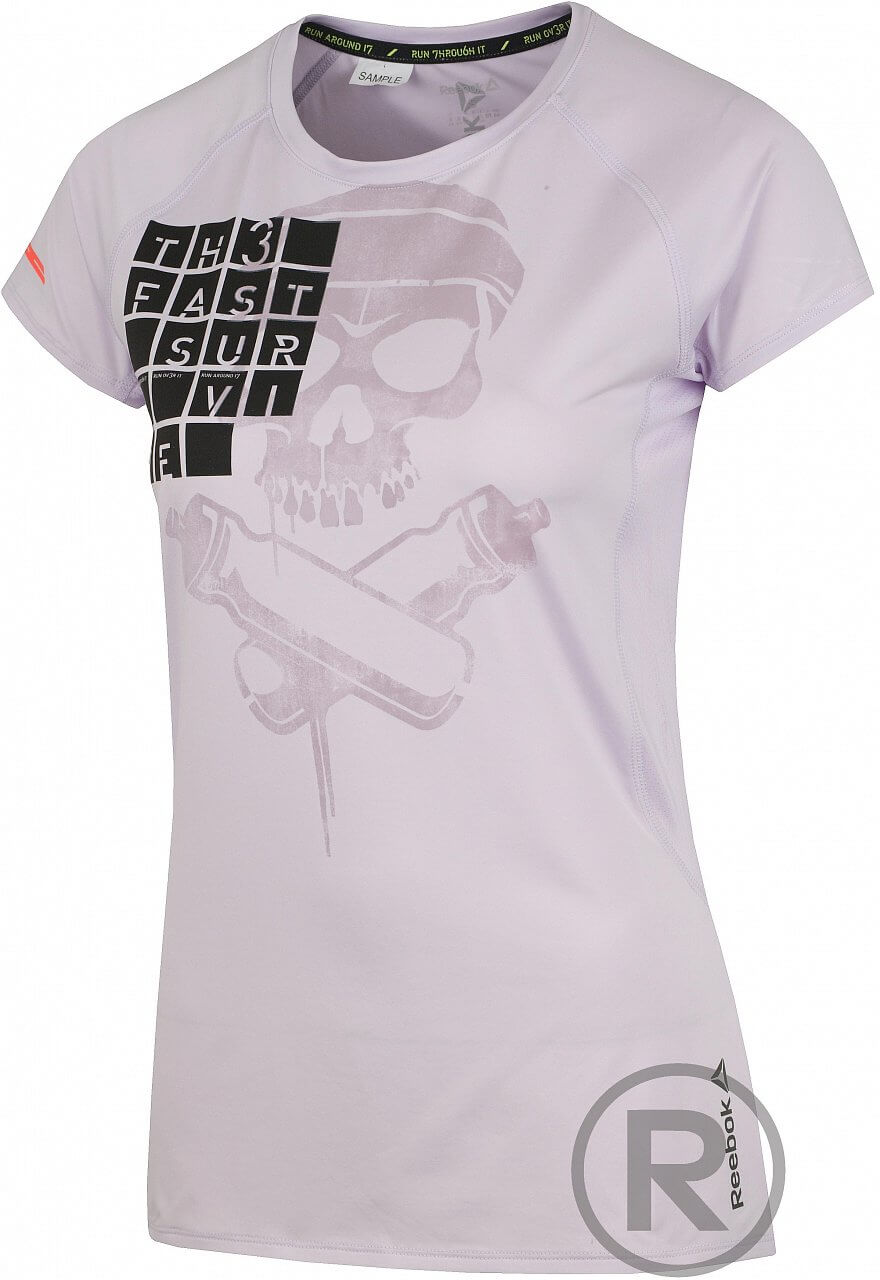 Dámské běžecké tričko Reebok One Series Running SS Graphic Tee