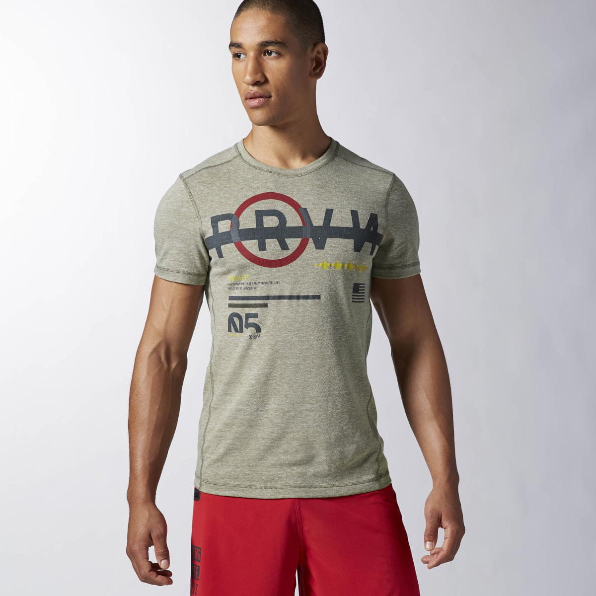 Pánské fitness tričko Reebok RCF SS Triblend GRAP2