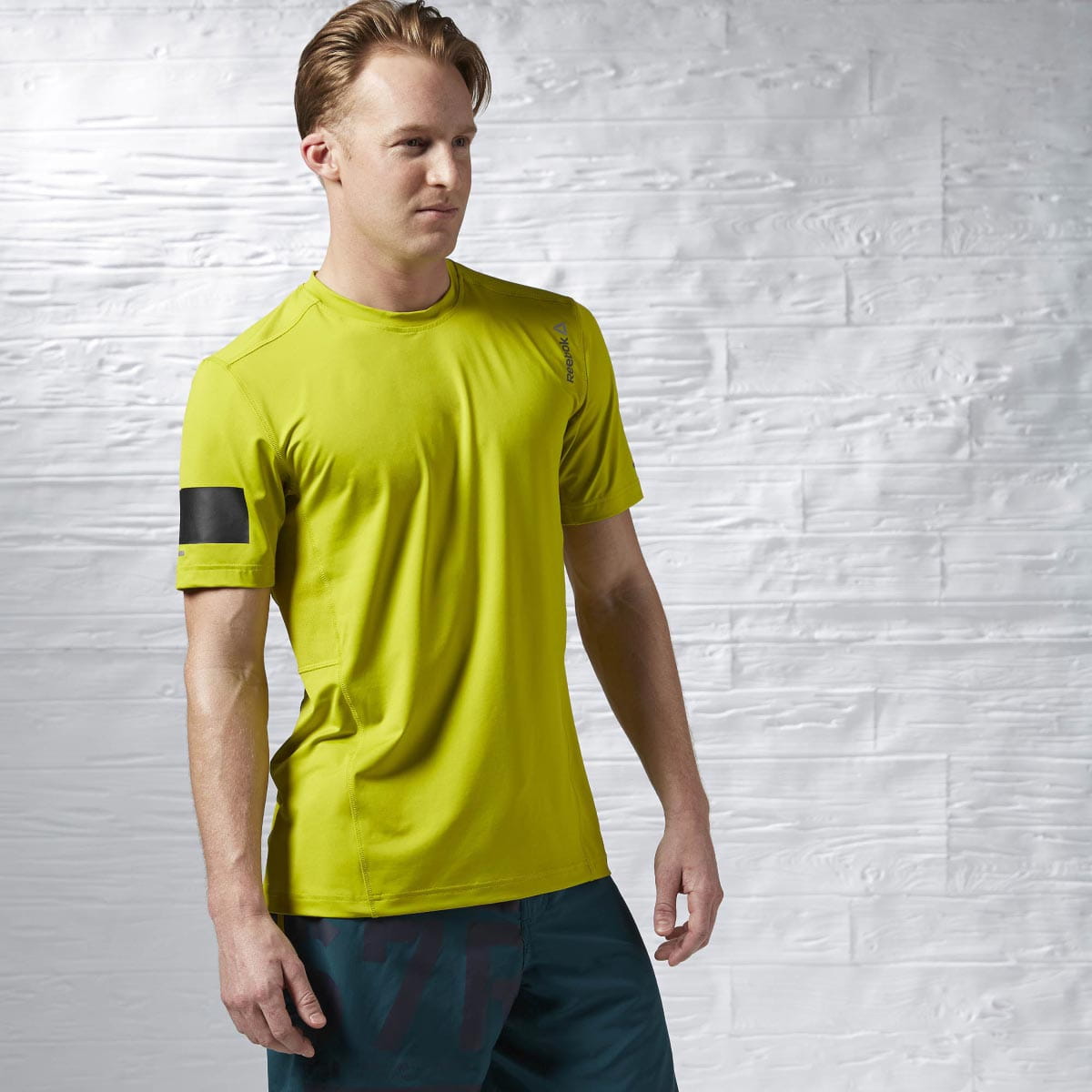 Pánske fitness tričko Reebok One Series Advantage Stretch SS Top