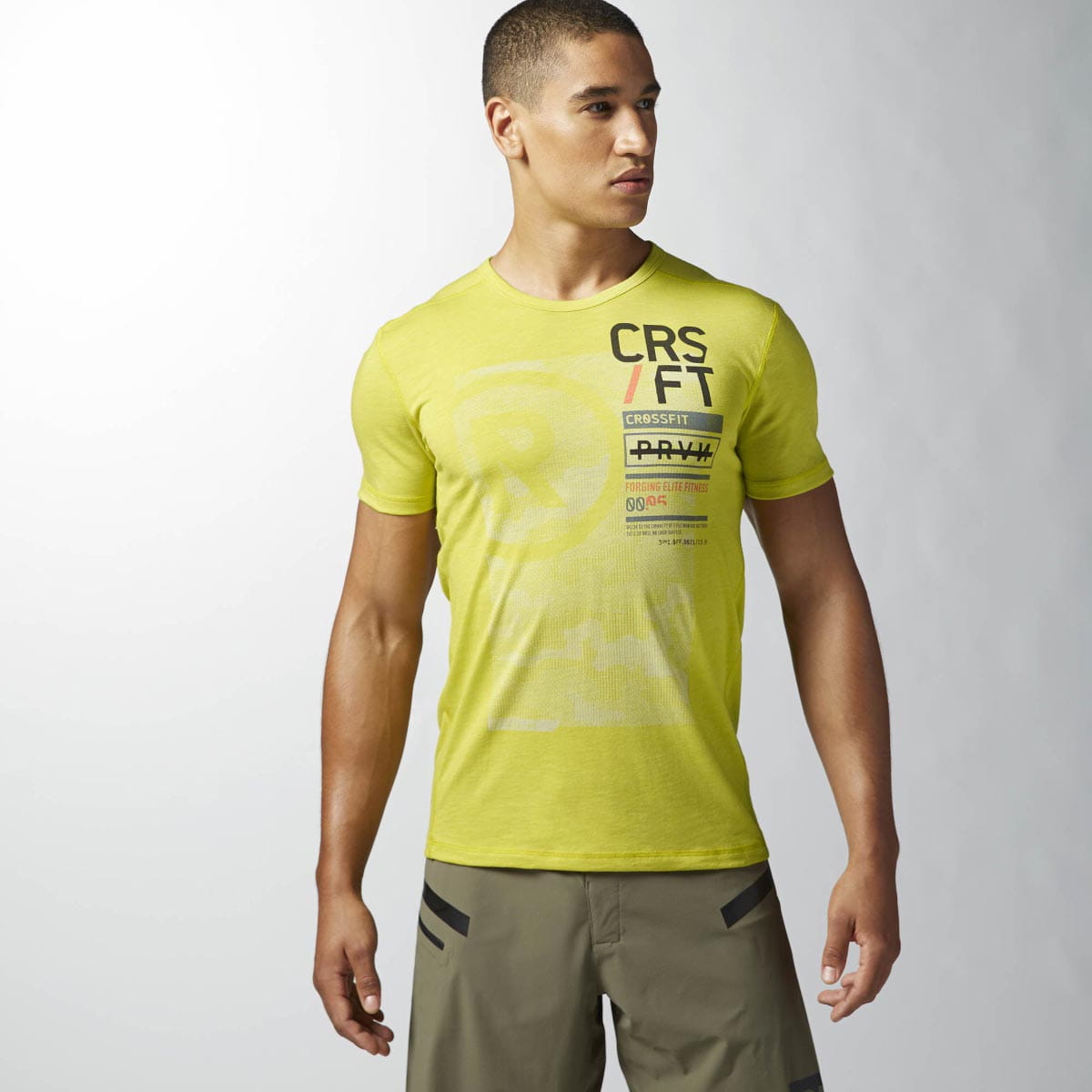 Pánské fitness tričko Reebok RCF BURNOUT TEE
